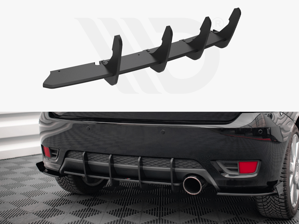 Maxton Design - STREET PRO REAR DIFFUSER FORD FIESTA ST MK6