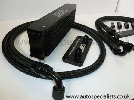 AIRTEC Focus Mk2 ST/RS Remote Oil Cooler Kit - Top Grille Mounted
