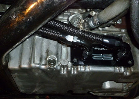 AIRTEC Focus Mk2 ST/RS Remote Oil Cooler Kit - Top Grille Mounted