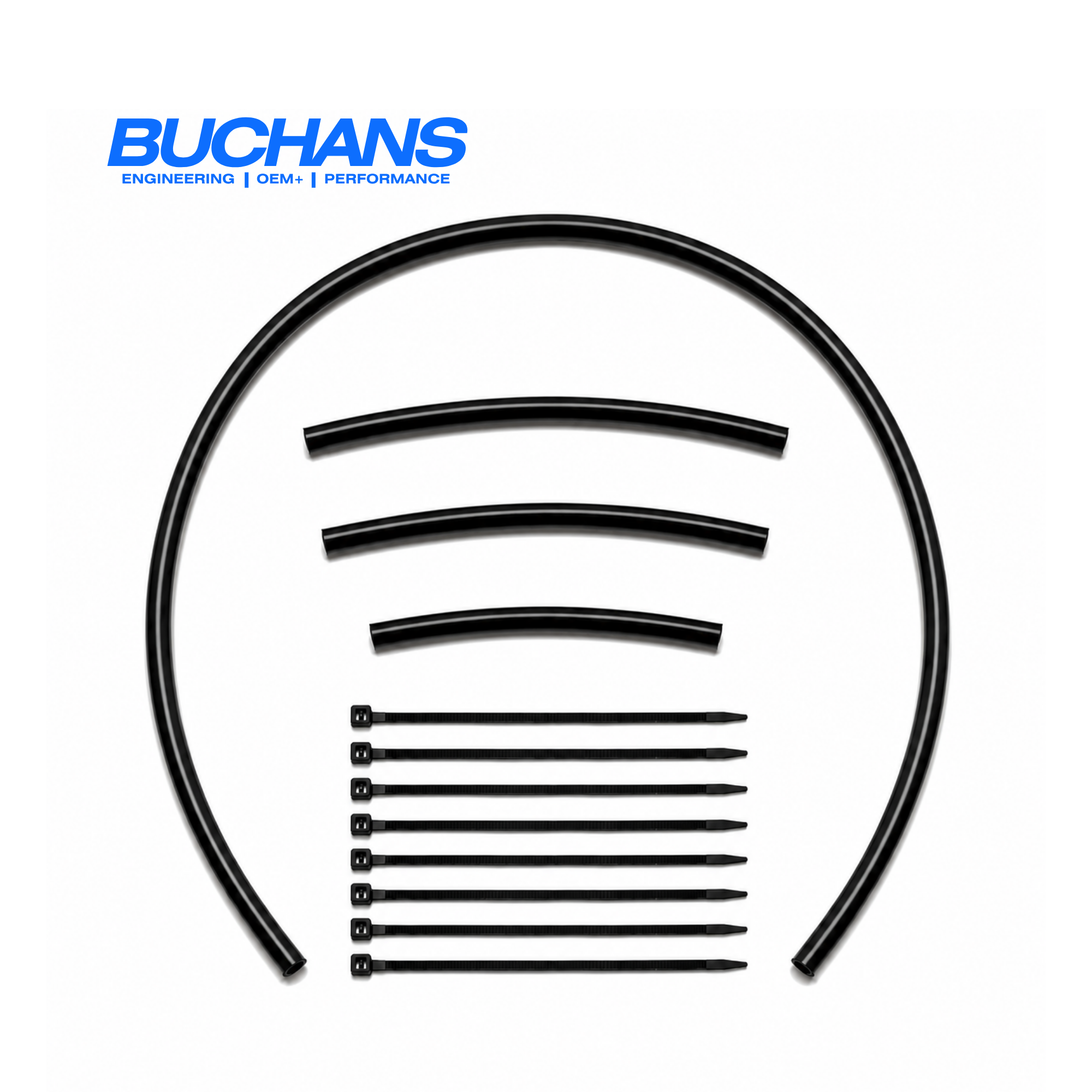 Turbo Vacuum Hose Kit - Ford Focus ST225 Mk2