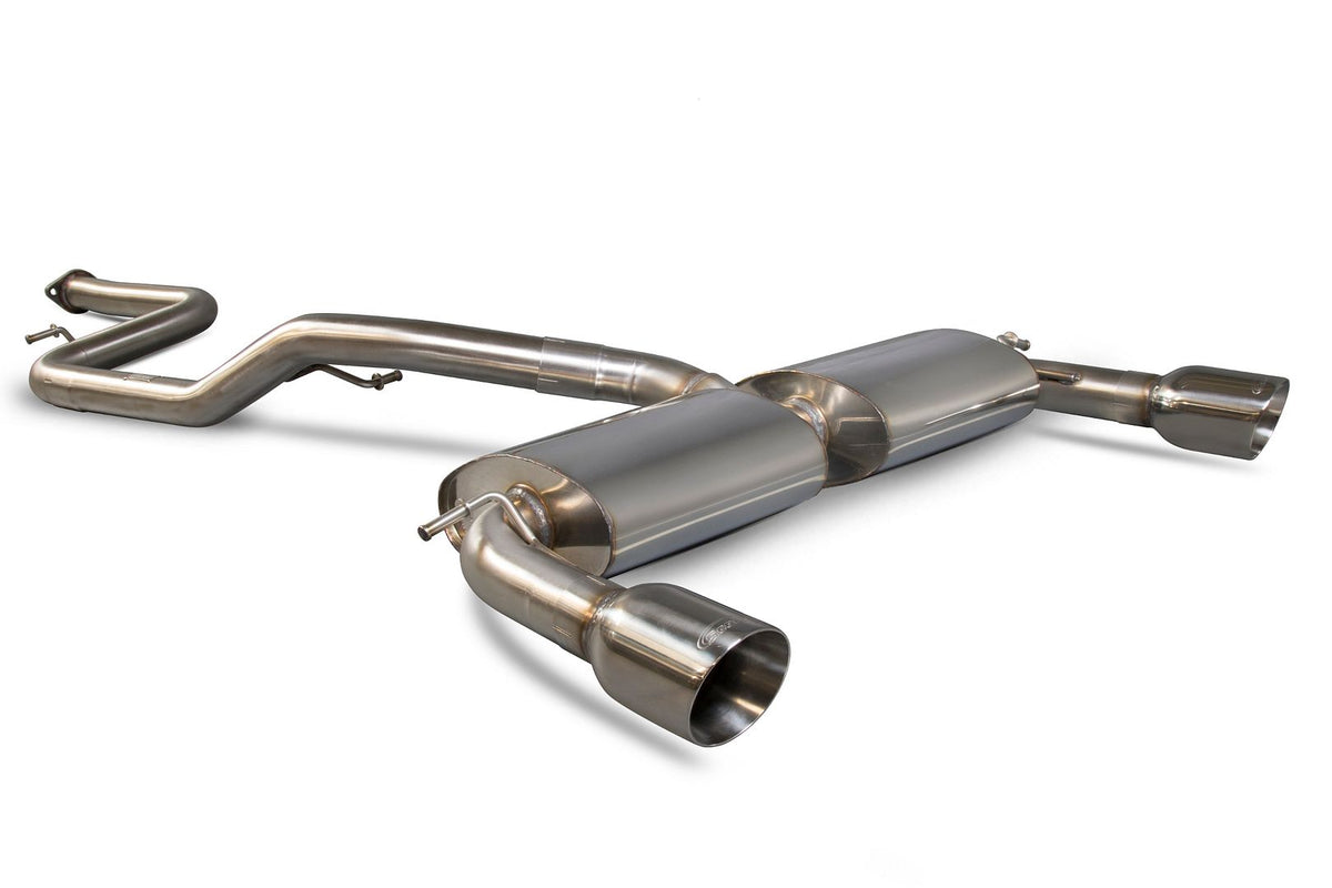 Scorpion Exhausts - Ford Focus MK2 ST 225 cat-back EXHAUST system (MULTIPLE OPTIONS)