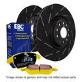 EBC Yellowstuff Pad and Ultimax Grooved Disc Rear Kit – Ford Focus Mk2 RS (2009–2011)