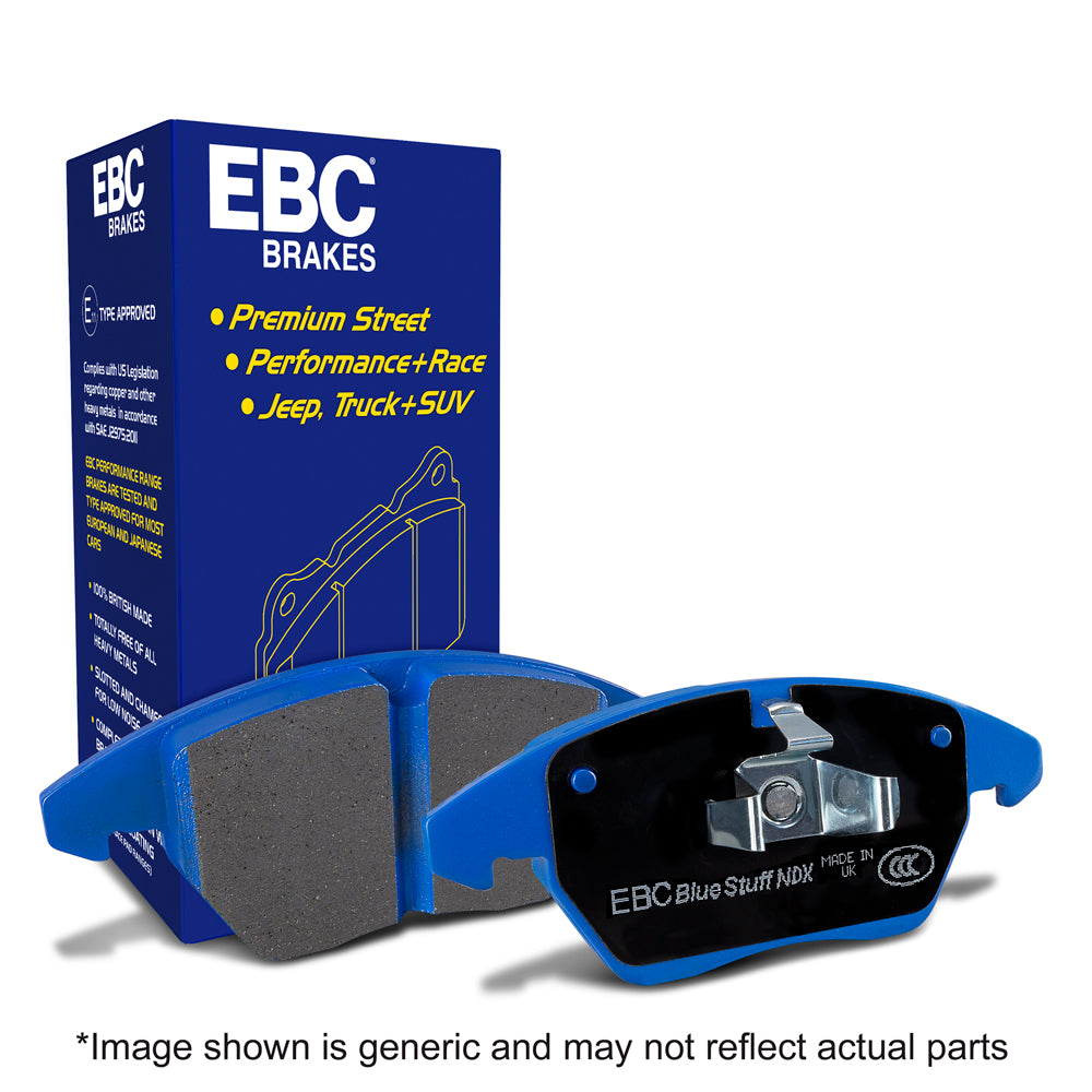 EBC Bluestuff NDX Brake Pads – Rear – Ford Focus ST225 Mk2 (2005–2011)