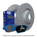 EBC Bluestuff Pad and Ultimax Grooved Disc Rear Kit – Ford Focus Mk2 RS (2009–2011)