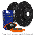 EBC Orangestuff Pad and Ultimax Grooved Disc Front Kit – Ford Focus Mk2 RS (2009–2011)