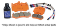 EBC Orangestuff Brake Pads and Brake Line Track Pack – Ford Focus Mk2 RS (2009–2011)