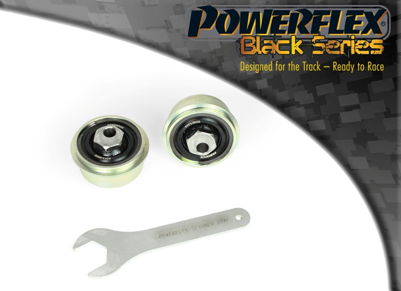 Powerflex Front Wishbone Rear Bush, Caster Adjustable Black Series PFF3-902GBLK