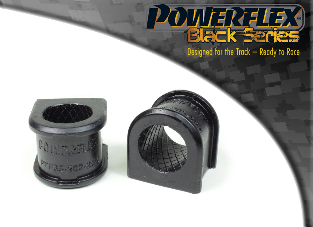 Powerflex Front Anti-Roll Bar Mount 25.5mm, MPS Only Black Series PFF36-203-25.5BLK