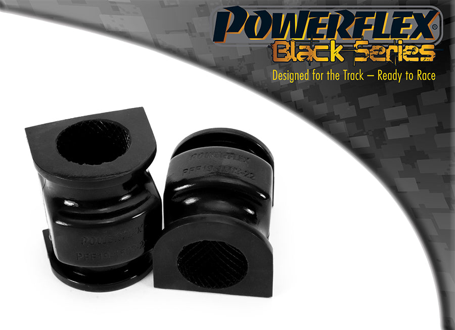 Powerflex Front Anti-Roll Bar To Chassis Bush 22mm Black Series PFF19-1503-22BLK