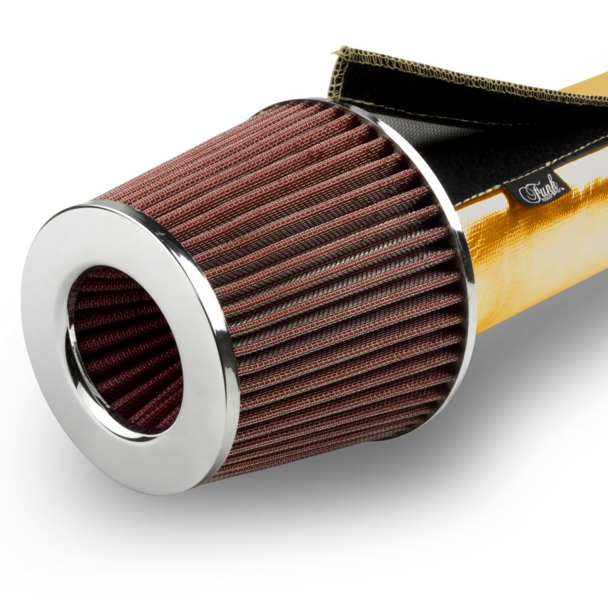 Funk Motorsport Gold Velcro Intake Heat Protection Sleeving